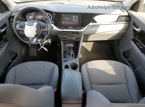KNDCB3LC4L5443130 2020 KIA NIRO Blue Widok deski rozdzielczej