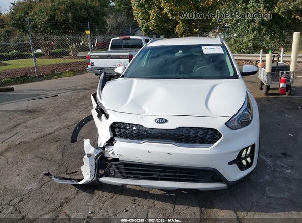 KNDCB3LC4L5449333 2020 KIA NIRO White Սարքավորումների վահանակի տեսք