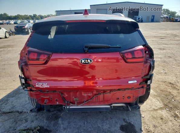 KNDCB3LC5L5428717 2020 KIA NIRO Red Հետևի տեսք
