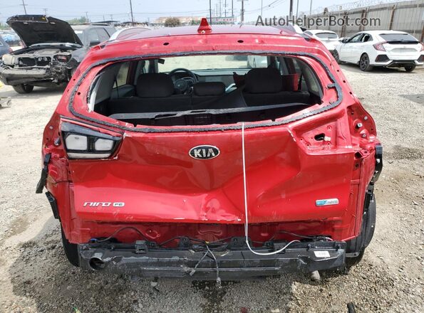 KNDCB3LC6L5435255 2020 KIA NIRO Red Widok z tyłu