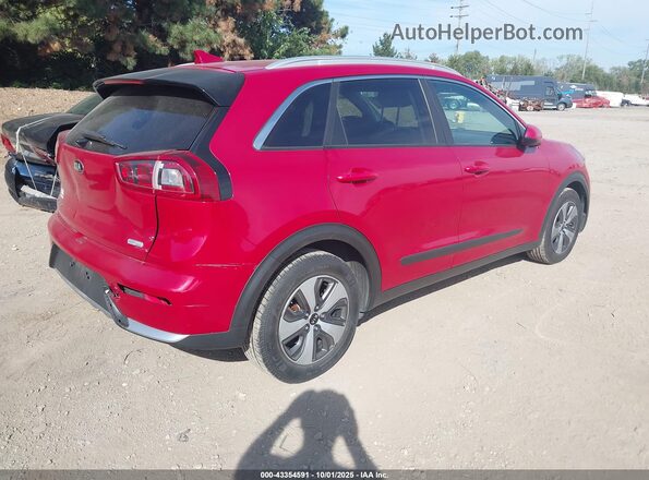 KNDCB3LC7H5063559 2017 KIA NIRO Красный Задняя правая четверть