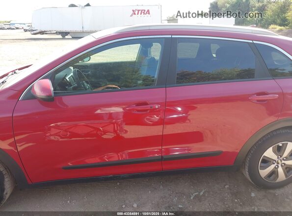 KNDCB3LC7H5063559 2017 KIA NIRO Красный Панорамный вид салона 360°