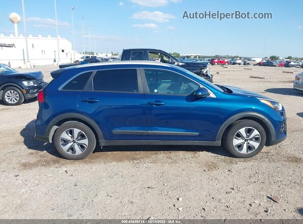 KNDCB3LC9L5359675 2020 KIA NIRO Синий Вид задней части салона