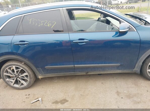 KNDCC3LC1L5428677 2020 KIA NIRO Blue უკანა სალონის ხედი