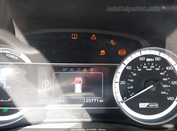 KNDCC3LC3J5126630 2018 KIA NIRO Silver Vista de los asientos traseros