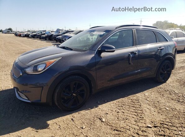 KNDCC3LC6J5150145 2018 KIA NIRO Gray 