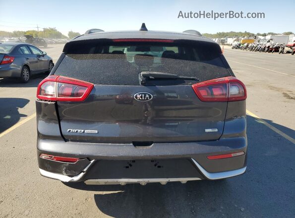 KNDCC3LC6J5150145 2018 KIA NIRO Gray 