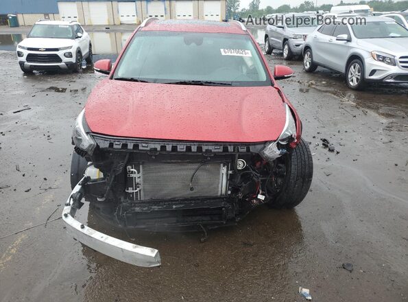 KNDCC3LC6M5463443 2021 KIA NIRO Red წინა ხედი