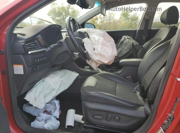 KNDCC3LC9L5400111 2020 KIA NIRO Red Սալոնի դիմացի տեսք