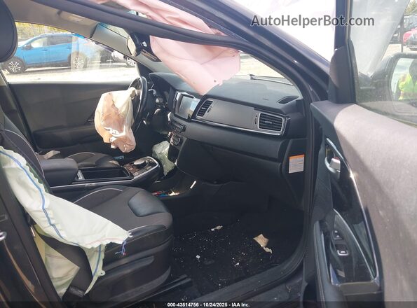 KNDCC3LG2K5022702 2019 KIA NIRO EV Gray Vista interior delantera
