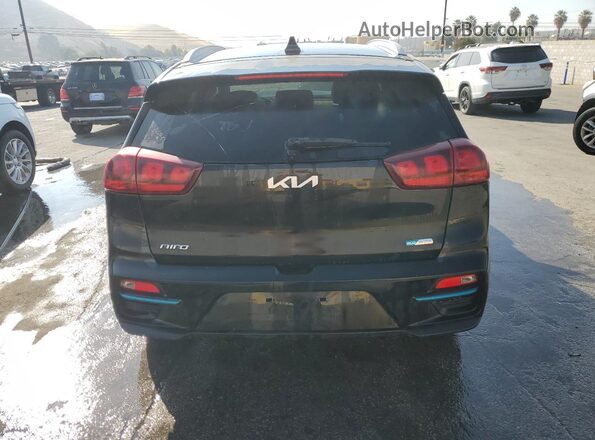 KNDCC3LG3N5149186 2022 KIA NIRO Black უკანა ხედი
