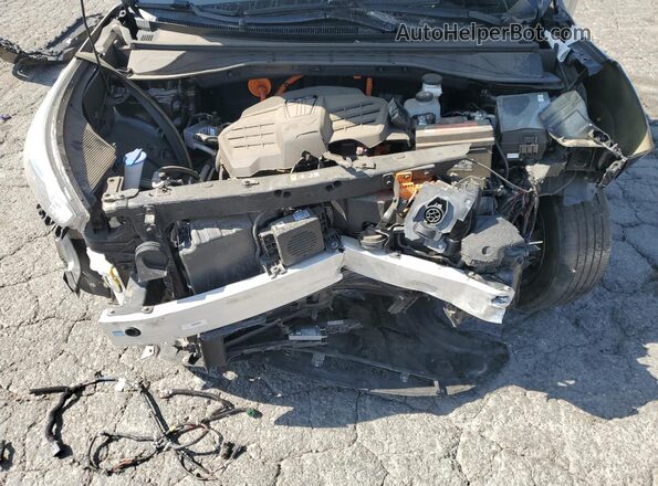 KNDCC3LG3N5149186 2022 KIA NIRO Black ძრავის განყოფილების ხედი