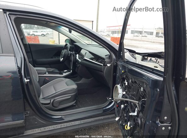 KNDCC3LG6N5117784 2022 KIA NIRO EV Blue Widok wnętrza z przodu