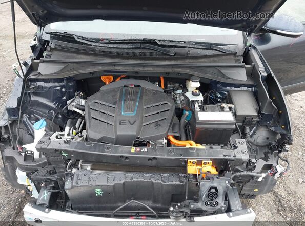 KNDCC3LG6N5117784 2022 KIA NIRO EV Blue Widok z tyłu