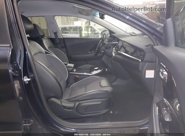 KNDCC3LG8L5070982 2020 KIA NIRO EV Blue Widok wnętrza z przodu