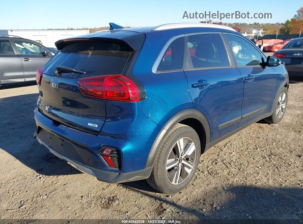 KNDCD3LD0M5484875 2021 KIA NIRO PLUG-IN HYBRID Dark Blue Հետևի աջ