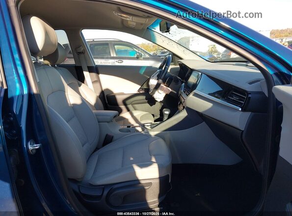 KNDCD3LD0M5484875 2021 KIA NIRO PLUG-IN HYBRID Dark Blue Սալոնի դիմացի տեսք