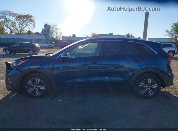 KNDCD3LD0M5484875 2021 KIA NIRO PLUG-IN HYBRID Dark Blue Սալոնի 360 աստիճան տեսք