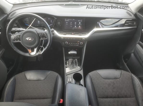KNDCD3LD6L5388358 2020 KIA NIRO White Widok deski rozdzielczej
