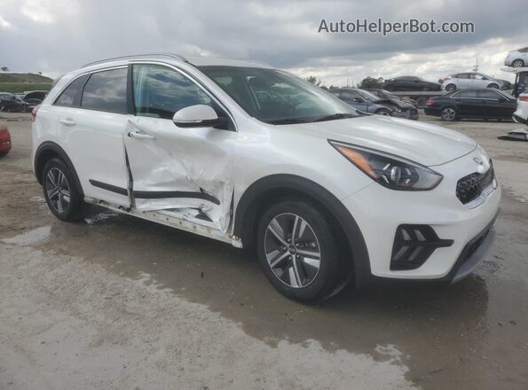 KNDCD3LD6L5388358 2020 KIA NIRO White Przód prawy