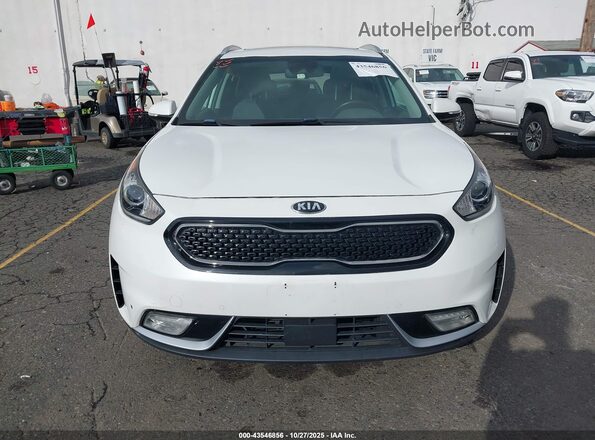 KNDCE3LC9K5224993 2019 KIA NIRO White Widok zestawu wskaźników