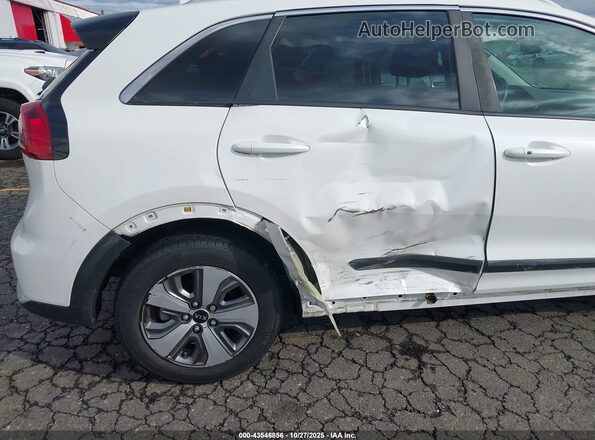KNDCE3LC9K5224993 2019 KIA NIRO White Widok z przodu
