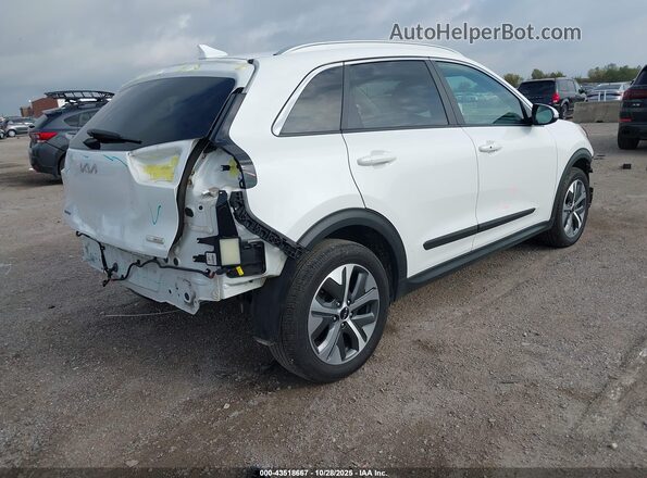 KNDCE3LG0N5140925 2022 KIA NIRO EV White უკანა მარჯვენა