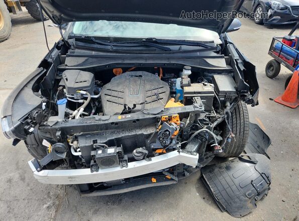 KNDCE3LG2N5134947 2022 KIA NIRO Gray ძრავის განყოფილების ხედი
