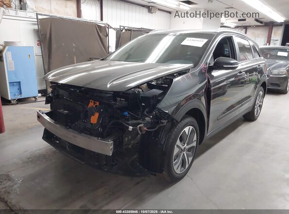 KNDCE3LG6N5153050 2022 KIA NIRO EV Черный Передняя левая четверть