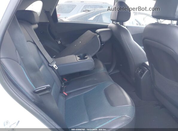 KNDCE3LG7N5124981 2022 KIA NIRO EV White Widok naklejki z numerem VIN