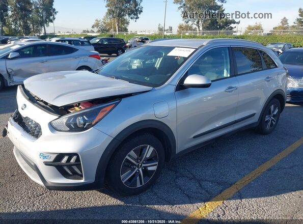 KNDCM3LD2M5473991 2021 KIA NIRO PLUG-IN HYBRID Silver Առջևի ձախ երեք քառորդ տեսարան