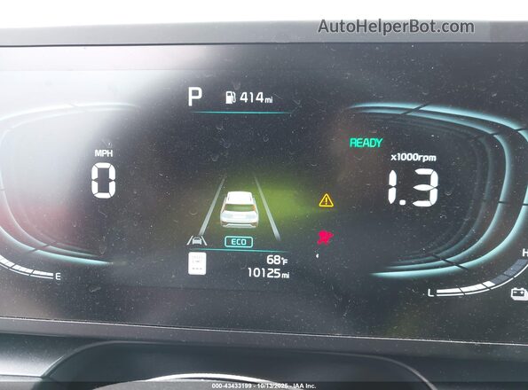 KNDCP3LE0S5277691 2025 KIA NIRO Черный Вид задних сидений