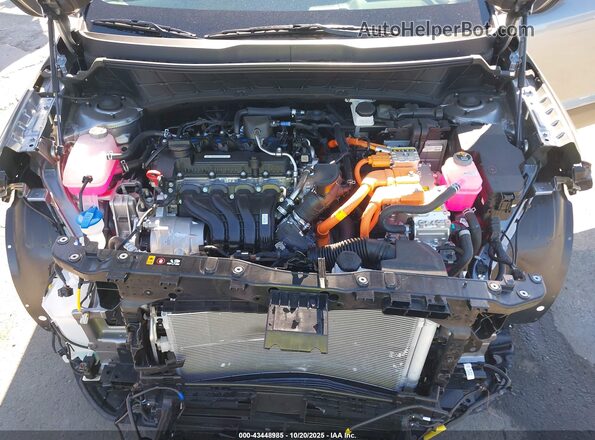 KNDCP3LE1S5236387 2025 KIA NIRO Gray Вид ззаду