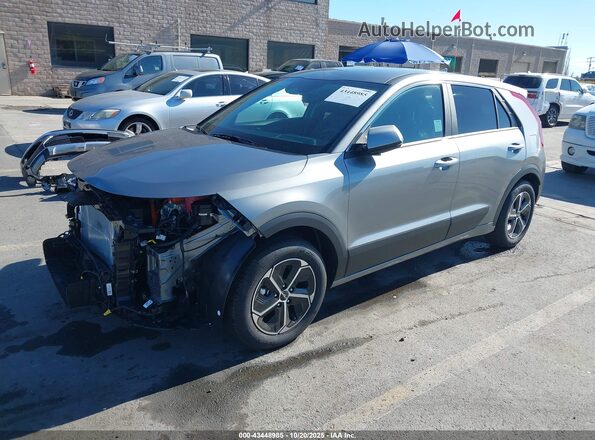 KNDCP3LE1S5236387 2025 KIA NIRO Gray Передня ліва чверть