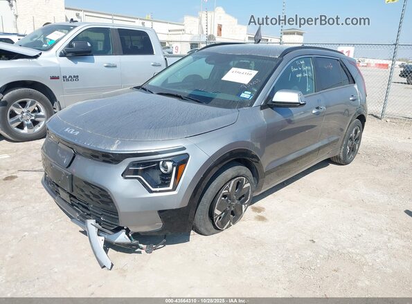 KNDCR3L10R5098052 2024 KIA NIRO EV Gray 