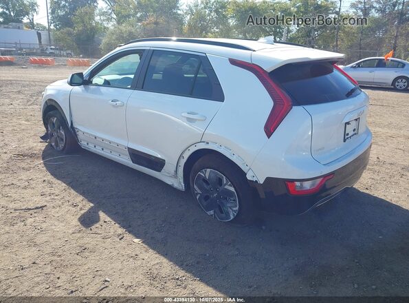 KNDCR3L13S5135830 2025 KIA NIRO EV White Задня ліва чверть