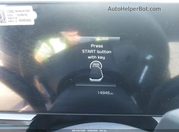 KNDCS3LF6R5142877 2024 KIA NIRO PLUG-IN HYBRID Silver Հետևի նստատեղերի տեսք
