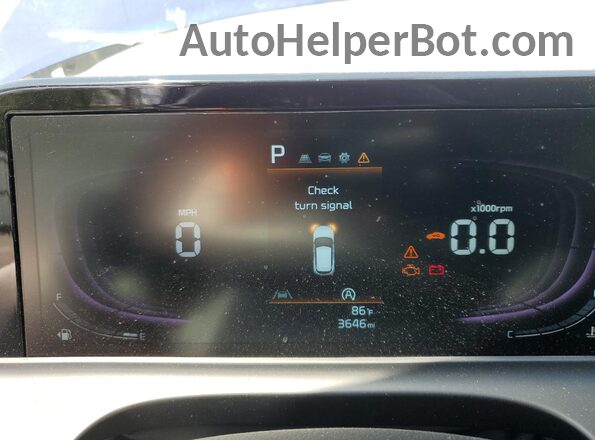 KNDEPCAA2S7738385 2025 KIA SELTOS Blue Вид щитка приладів