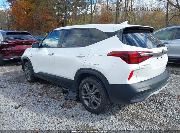KNDEPCAA4M7048057 2021 KIA SELTOS White უკანა მარცხენა