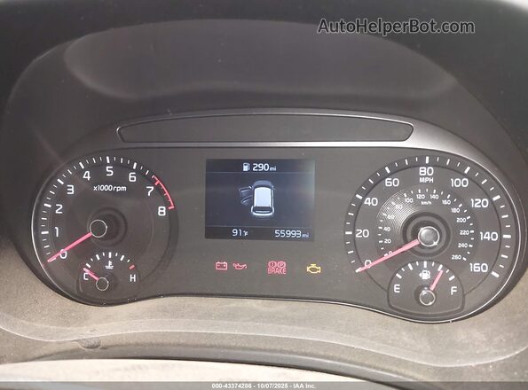 KNDJ22AU8L7036803 2020 KIA SOUL Gray Հետևի նստատեղերի տեսք