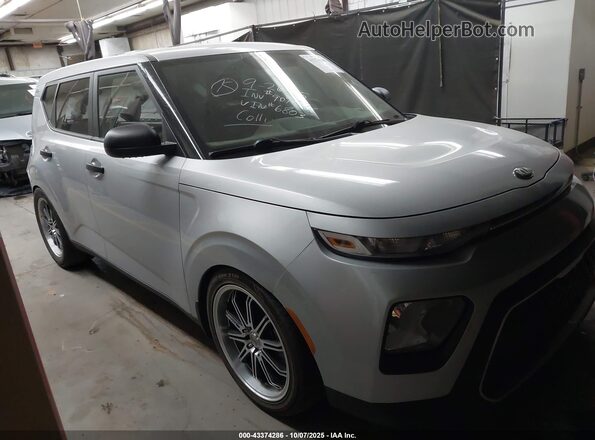 KNDJ22AU8L7036803 2020 KIA SOUL Gray Սալոնի հետևի տեսք