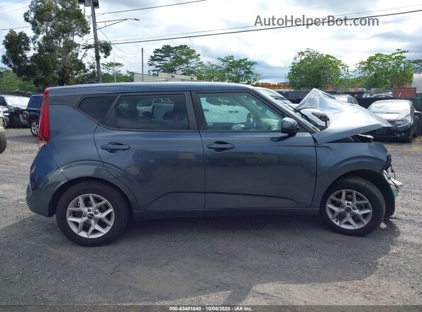 KNDJ23AU4L7042345 2020 KIA SOUL Dark Blue Вид задней части салона