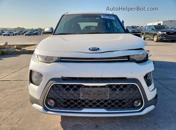 KNDJ23AU7L7018170 2020 KIA SOUL White Vista frontal