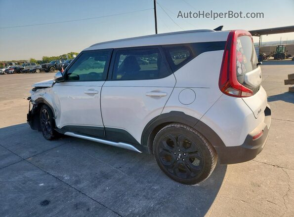 KNDJ23AU7L7018170 2020 KIA SOUL White Trasero izquierdo