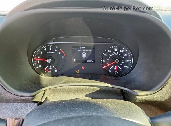 KNDJ23AU7L7018170 2020 KIA SOUL White Vista del cuadro de instrumentos