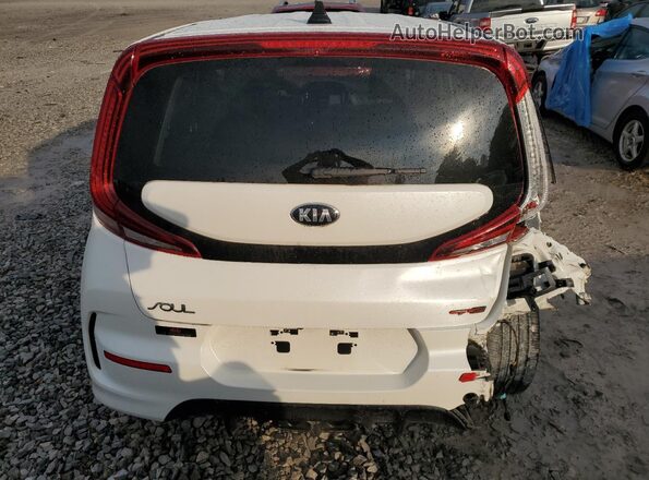 KNDJ53AF2L7700267 2020 KIA SOUL White უკანა ხედი