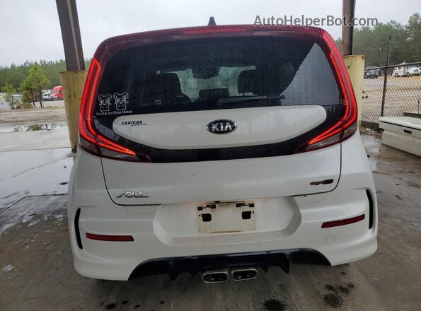KNDJ53AFXL7064892 2020 KIA SOUL White Հետևի տեսք