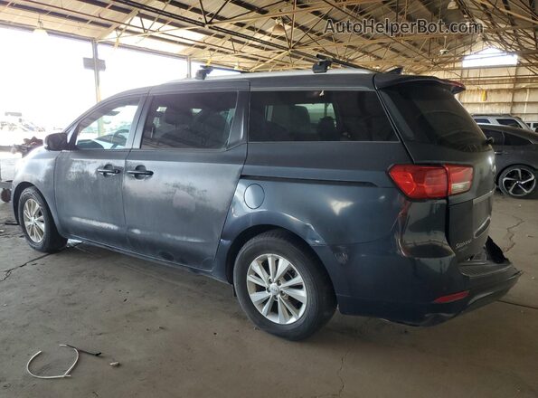 KNDMB5C10H6311000 2017 KIA SEDONA Black Rear left