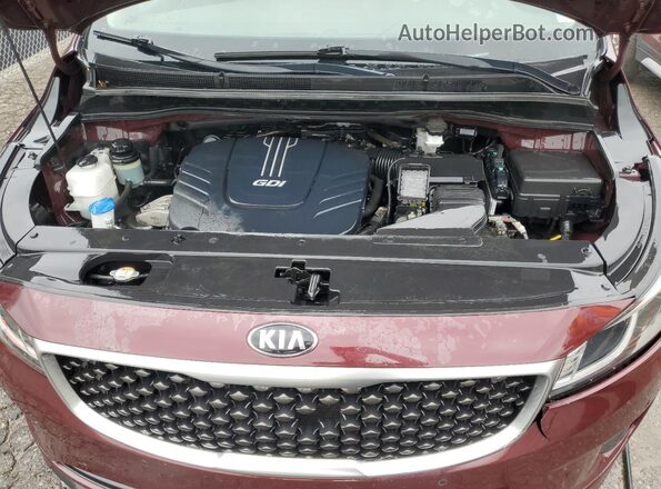KNDMB5C11J6386407 2018 KIA SEDONA Maroon 