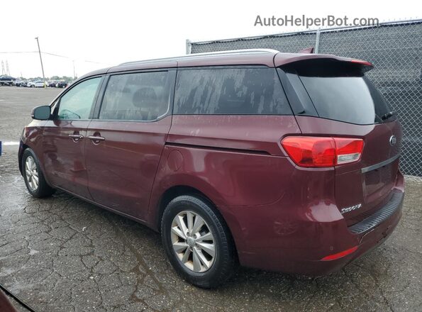 KNDMB5C11J6386407 2018 KIA SEDONA Maroon 